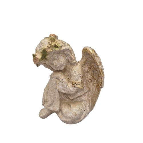 Anjel 7,5x6,8x9cm zlatý