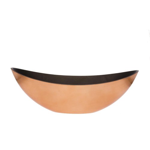 Loďka plast 55x13,5x17,5 medená