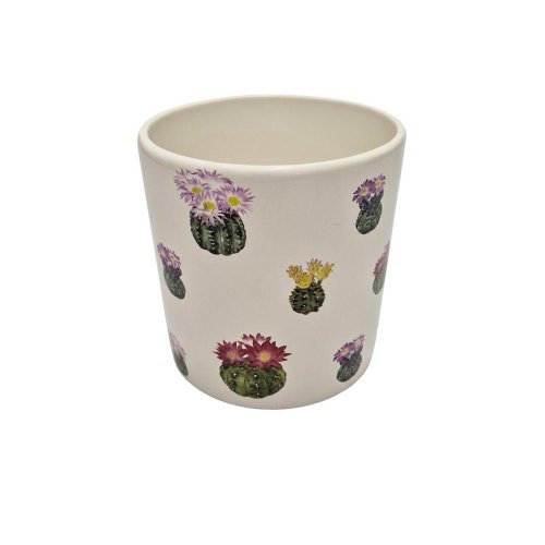 Obal kaktus mini farebný  13,2xv13,8cm - Vianočné dekorácie a ozdoby