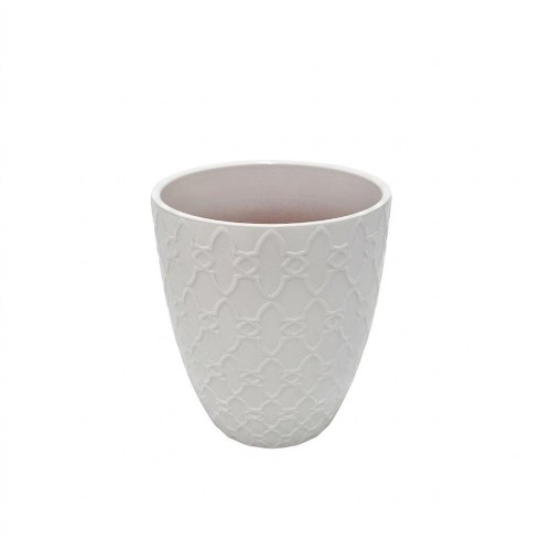 Obal orch. bianco biely v15/pr.13cm - Vianočné dekorácie a ozdoby