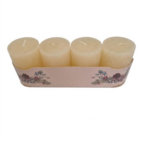 Valec 4-pack rustic krém - Veľkonočné vajíčka