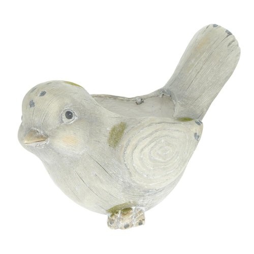 Vtáčik obal mgo 35,5x21x25,5cm sivý - Veľkonočné vajíčka
