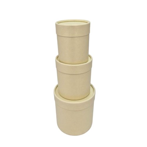 Darčeková krabička krém s/3 18x10 - 13x14cm