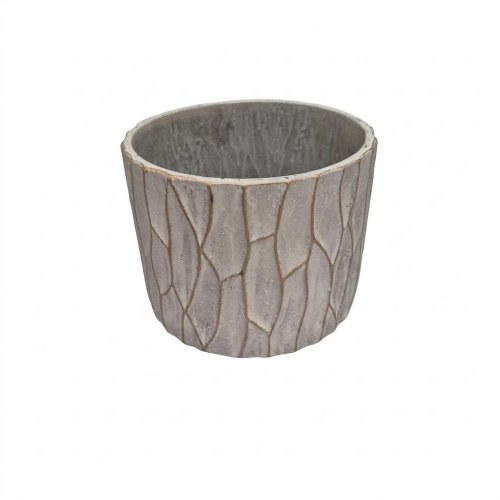 A5 obal cement biela  19x19x15cm