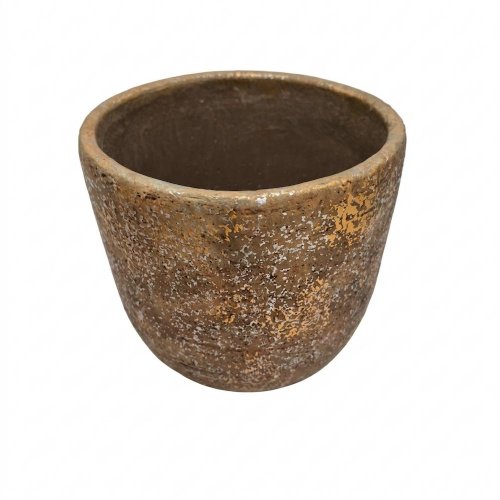 A3 obal cement zlatý 17,5x17,5x17cm
