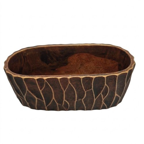 Obal cement hnedo-zlatá 28 × 13 × 11 cm