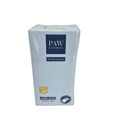 Adp001705 servítky 40x40cm/25ks monocolor light blue