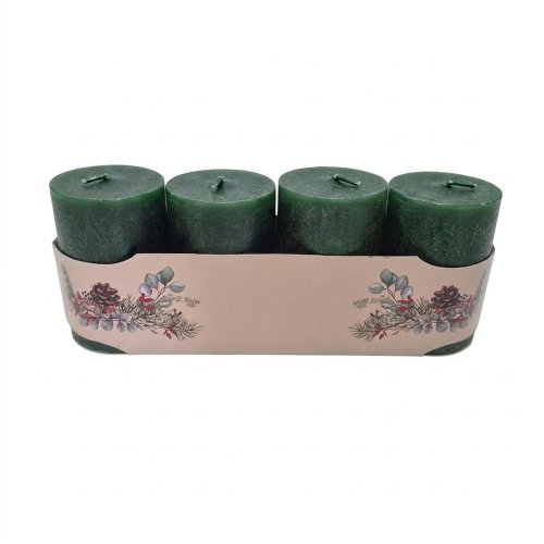 Valec 4-pack rustic met.zelený