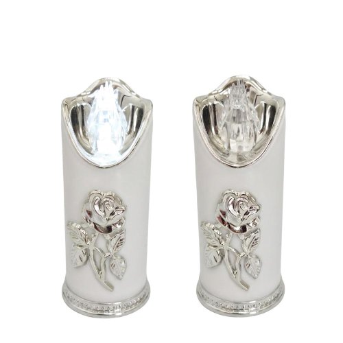 Svet. led rico ruža biela+str+bie 1/25/lux -bat 12,3cm