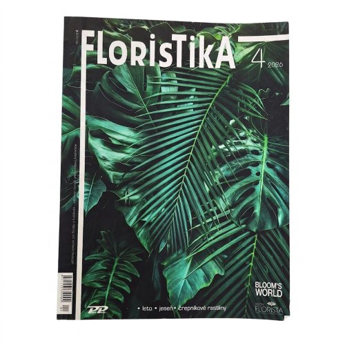 Časopis floristika 4/2026 pevná cena - Umelé kvety