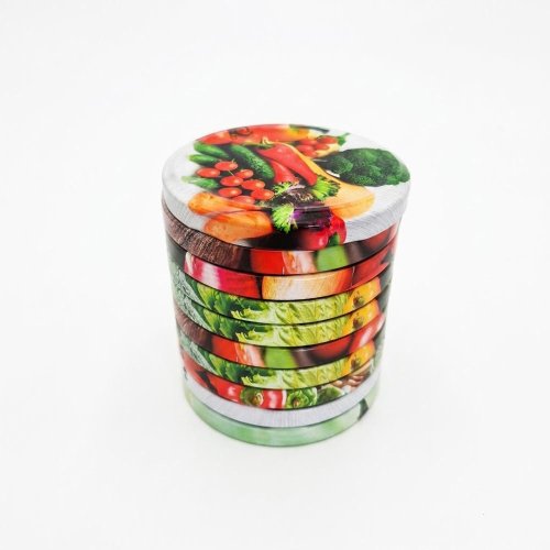 Pevná cena viečka zelenina fi82/s10 mix klik - Umelé kvety