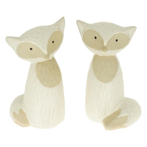 Líška porcelán 5.2*5*9.5cm mix