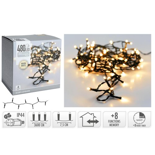 Led lights 480led warm white