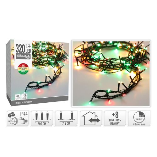 Led lights 320led 3clr - Vianočné osvetlenie