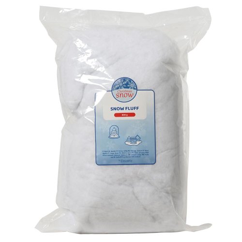 Sneh biely polyest 500g - Umelé kvety
