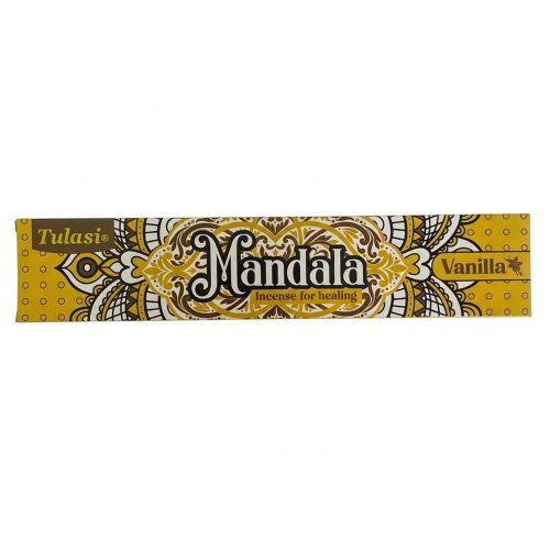 Vonné tyčinky- mandala vanilla - Vianočné dekorácie a ozdoby