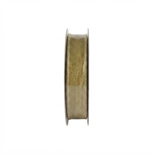 Stuha 2,5 cm, 10y zlatá