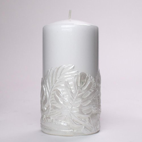 Monstera new valec 8 × 16 biely