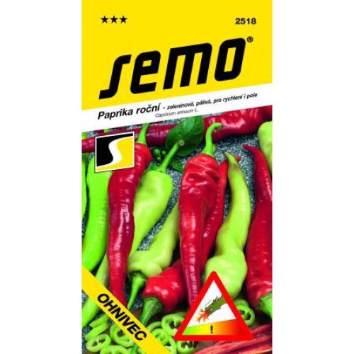Paprika ohnivec 0,6g - Vianočné stromčeky