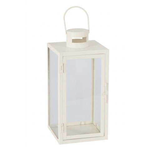 Lampáš kov v24/14x14cm biely malý - Lampáše