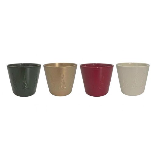 Obal stromčeky mix farba 14xv12cm - Umelé kvety