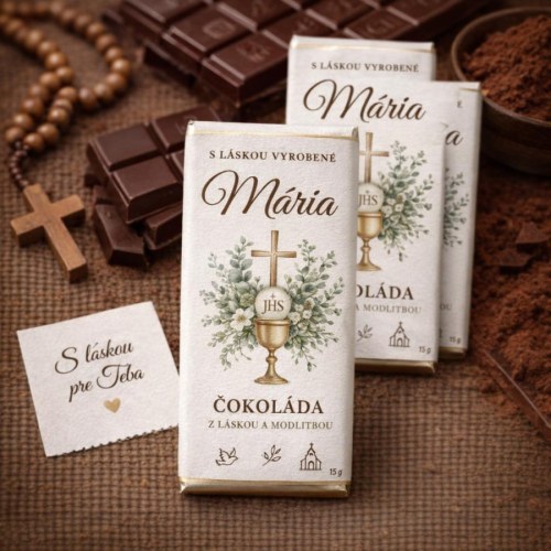Čokoládka k přijímání / biřmování 15 g