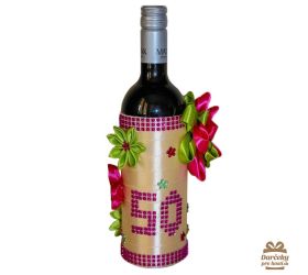 OZDOBNÁ FĽAŠKA ZO STÚH