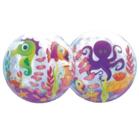 Q Bubbles Fun Sea Creatures