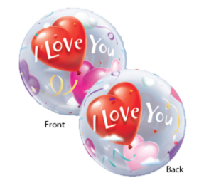 Q Bubbles I Love You