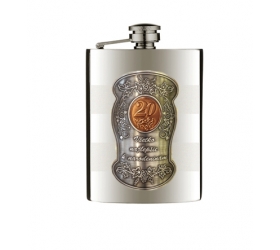 Ploskačka nerez s venovaním 20 rokov