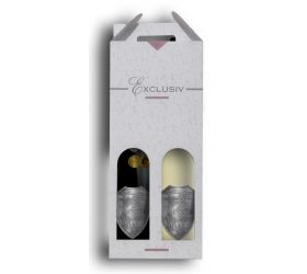 2v 1 Svadobný darčekový vínny set víno