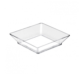 Plastový Finger food mini podnos SMALL PLATE - 65mm