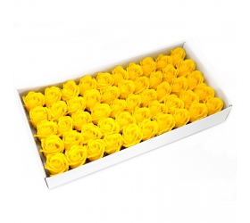 Mydlové kvety, stredná ruža - žltá