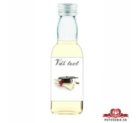 Promočná fľaštička s alkoholom, motív P001