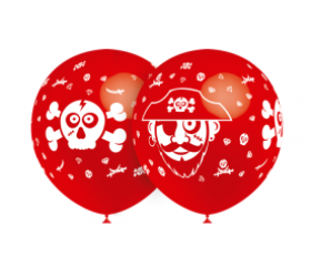 Balón Pirát červený