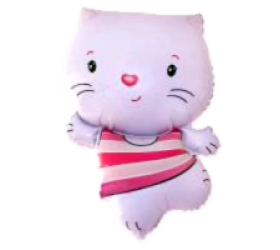 Balón Blanchet ružový 71-91 cm héliový