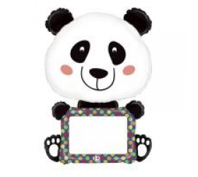 Balón Panda na písanie 71-91 cm héliový