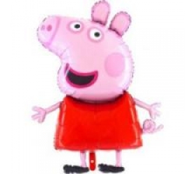 Balón Prasiatko Pepa Pig 71-91 cm héliový