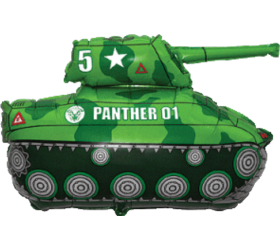 Balónik Tank zelený