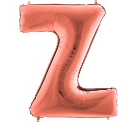 Balón písmeno Z rose gold 100 cm