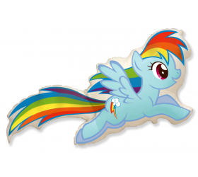 Balón Poník dúhový