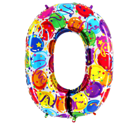 Balón číslo 0 balóny 35 cm