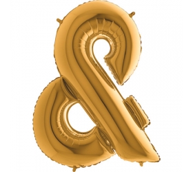 Balón symbol & zlaté veľké