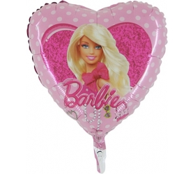 Balón Barbie s mašľou