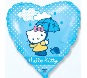 Balón Hello Kitty dáždnik