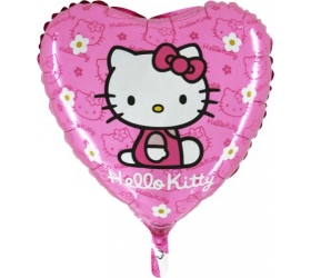 Balón Hello Kitty ružový