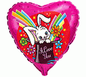 Balón I love you zajac