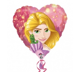 Balón Rapunzel srdce