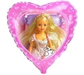 Balón Sindy - bledo ružová