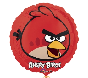 Balón Angry Birds červený